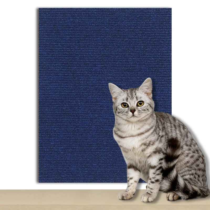 protection canape chat griffsecure bleu fonce