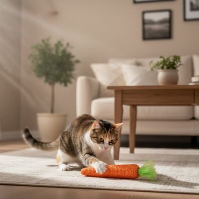 jeu pour chat carotte 01