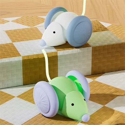 jouet chat interactif souris motorisée anti ennui pour chat
