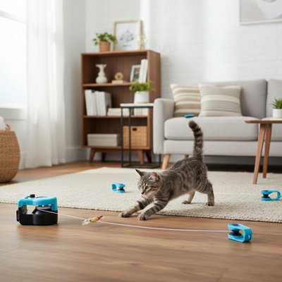 jouet interactif pour chat