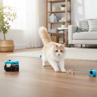 jouet interactif pour chat
