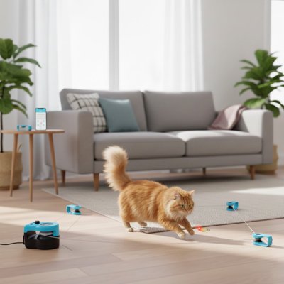 jouet interactif pour chat