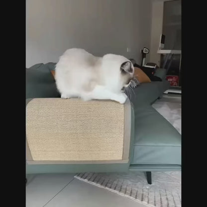 Protection canapé chat anti-griffures – panneau griffoir en bambou