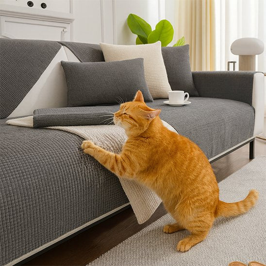 Protection canapé chat