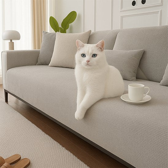 Protection canapé chat